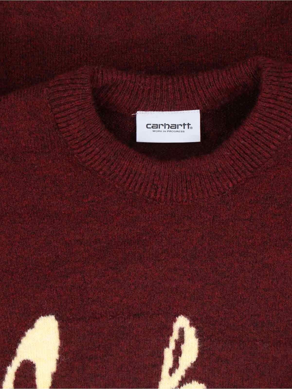 Carhartt WIP Sweaters Red Acrylic