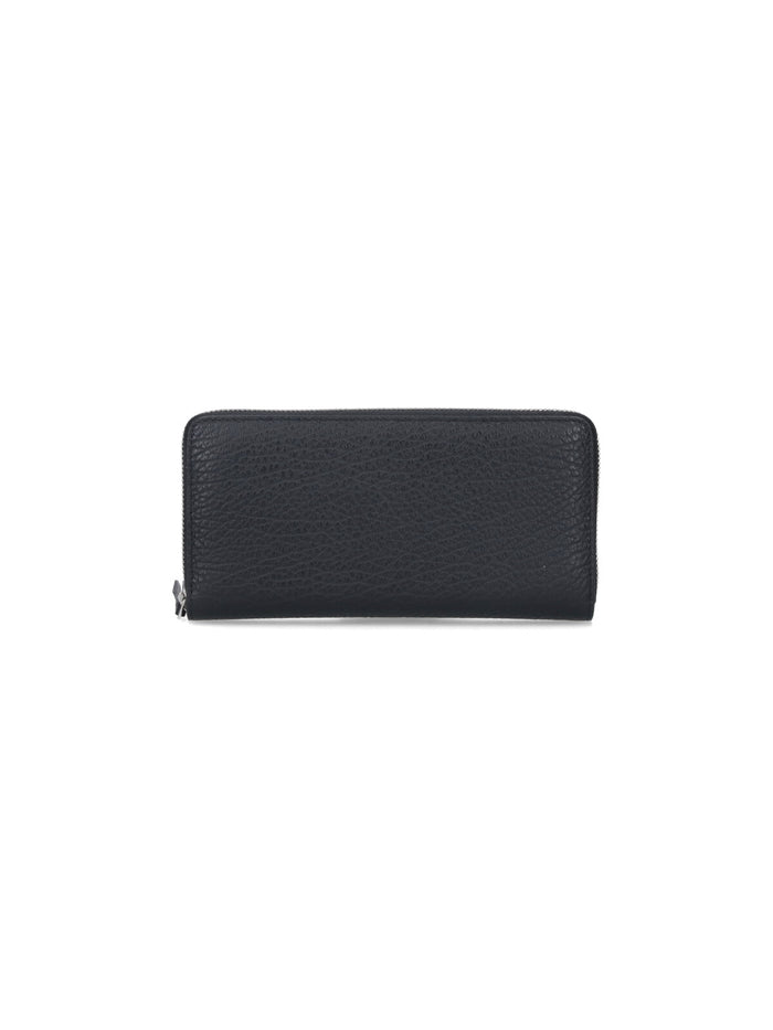 Maison Margiela Wallets Black Bovine Leather