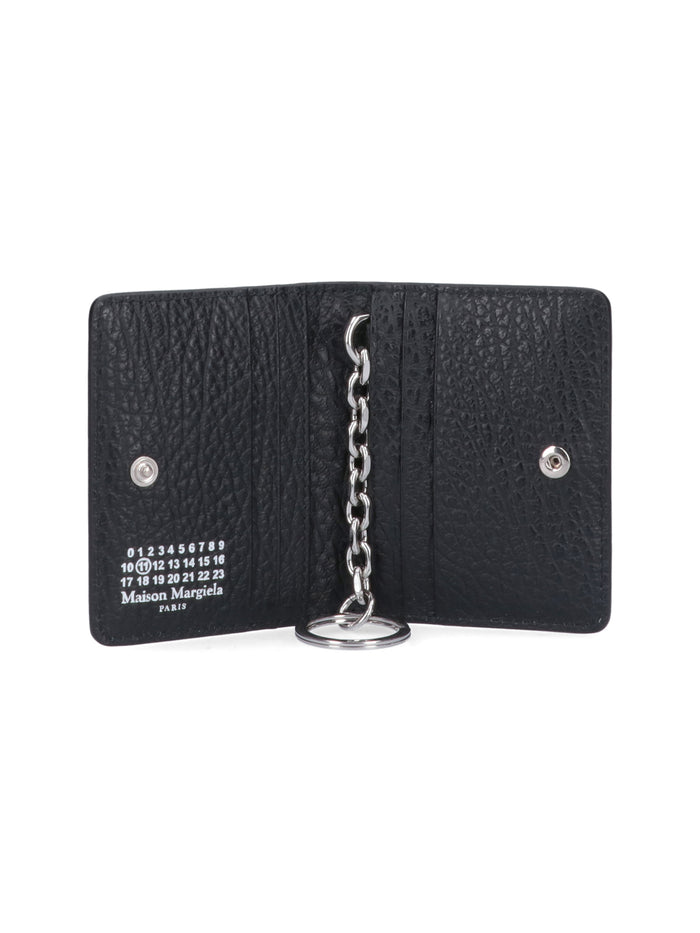 Maison Margiela Wallets Black Bovine Leather
