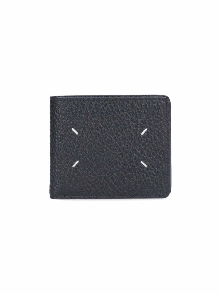 Maison Margiela 100% Bovine Leather wallet in black