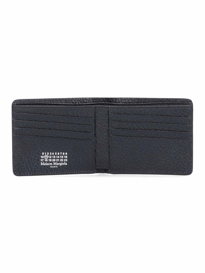 Maison Margiela Wallets Black Bovine Leather