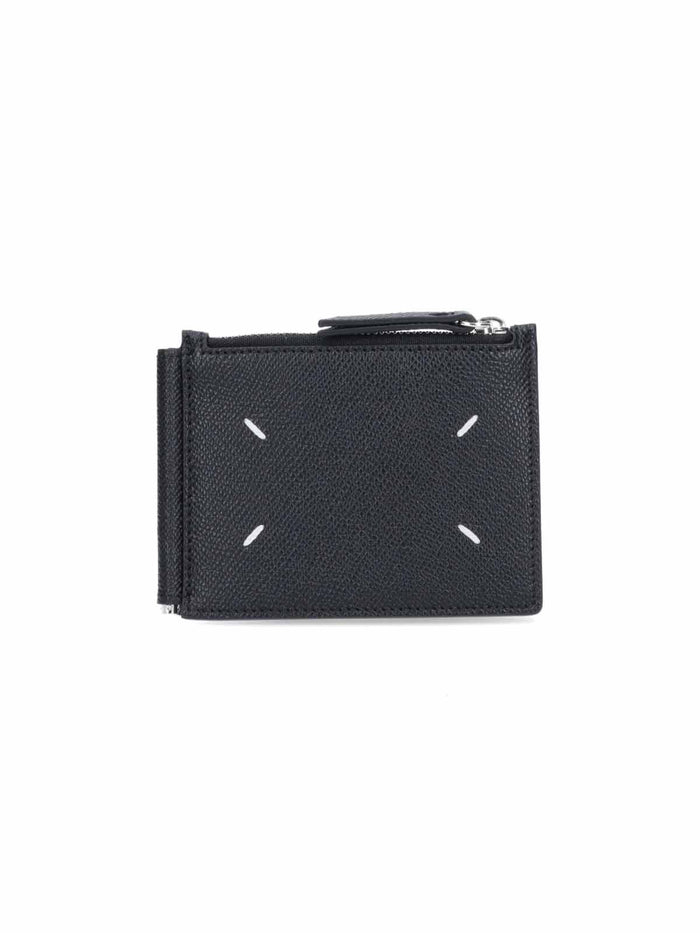 Maison Margiela Wallets Black Bovine Leather