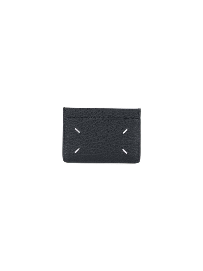 Maison Margiela Wallets Black Bovine Leather
