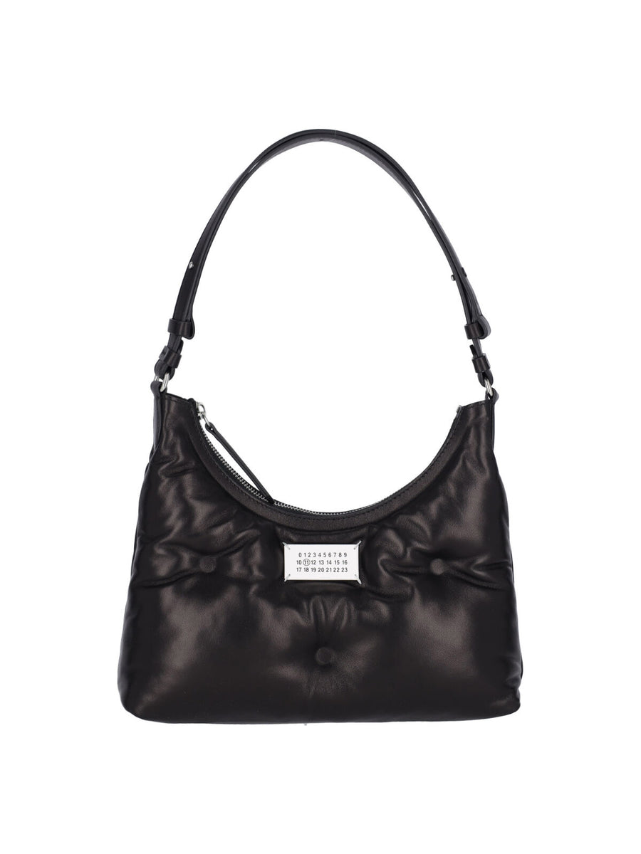 Maison Margiela 100% Sheep Leather shoulder bag in black