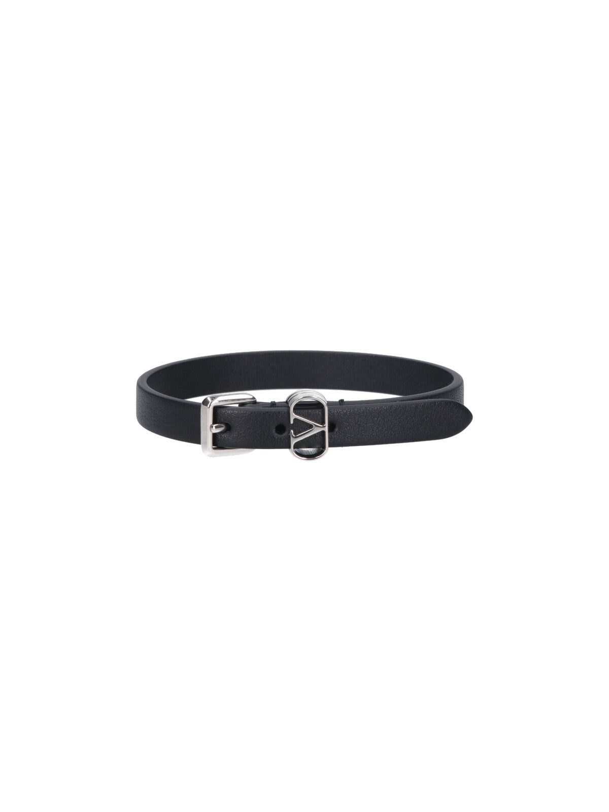 Valentino Garavani Bijoux Black Calf Leather