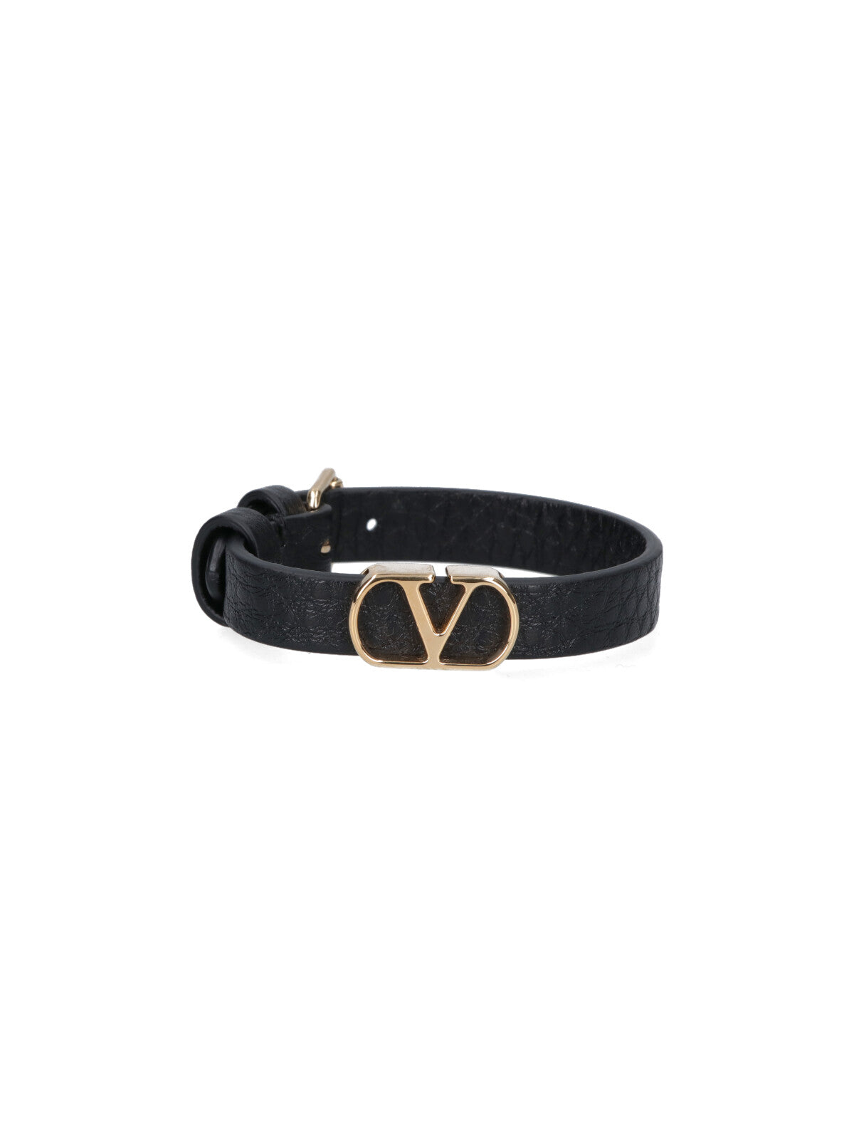 Valentino Garavani Bijoux Black Calf Leather