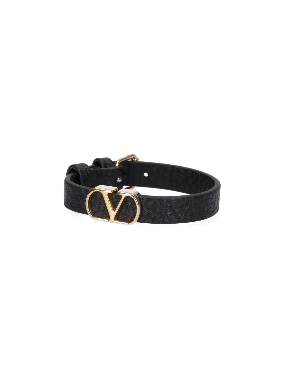 Valentino Garavani Bijoux Black Calf Leather