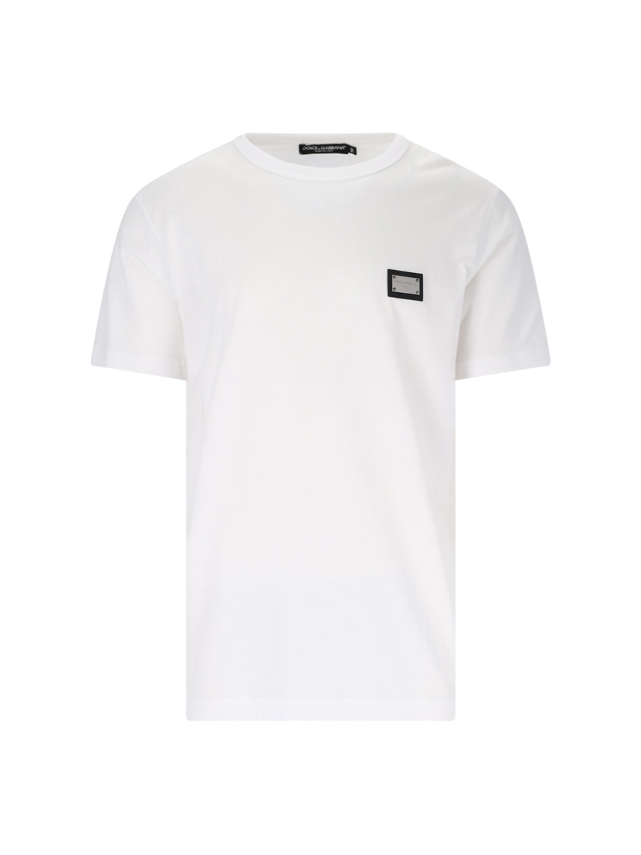 Dolce & Gabbana 100% Cotton t-shirt in white