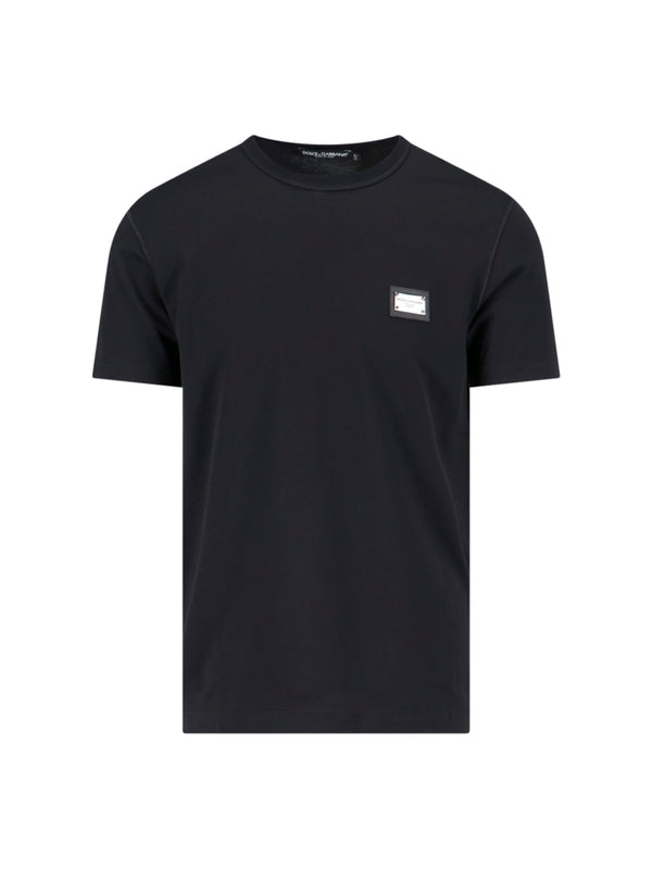 Dolce & Gabbana 100% Cotton t-shirt in black