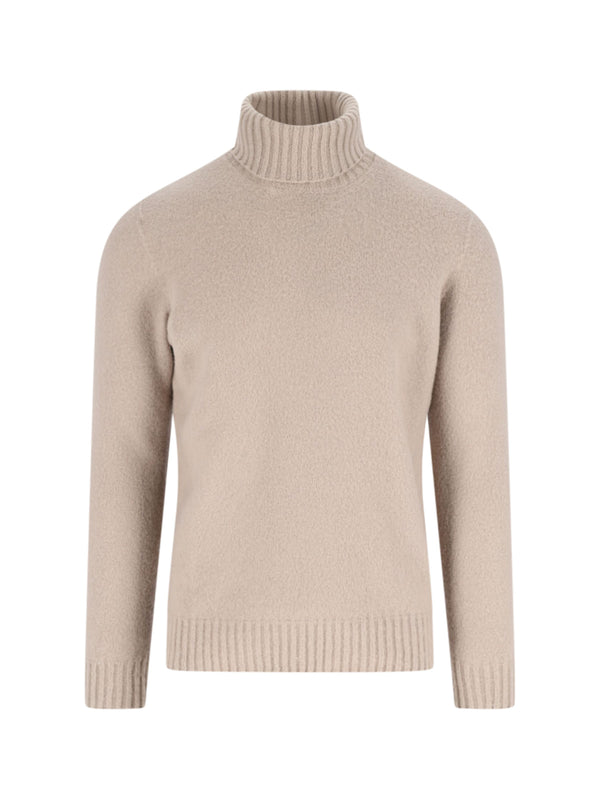 Drumohr 100% lambswool sweater in beige
