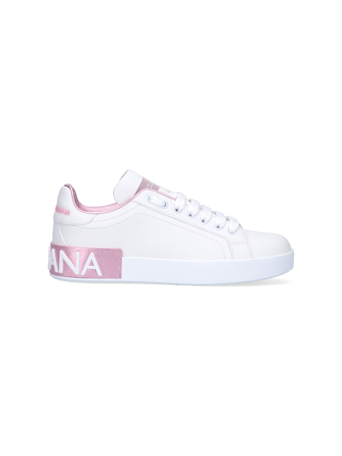 Dolce & Gabbana Sneakers White Calf Leather