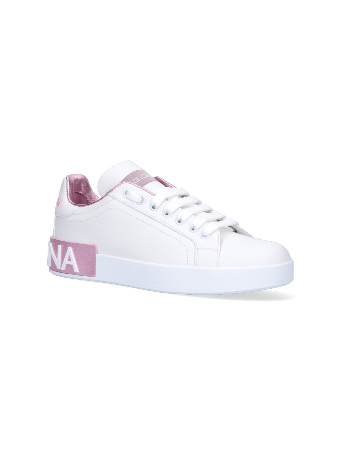Dolce & Gabbana Sneakers White Calf Leather