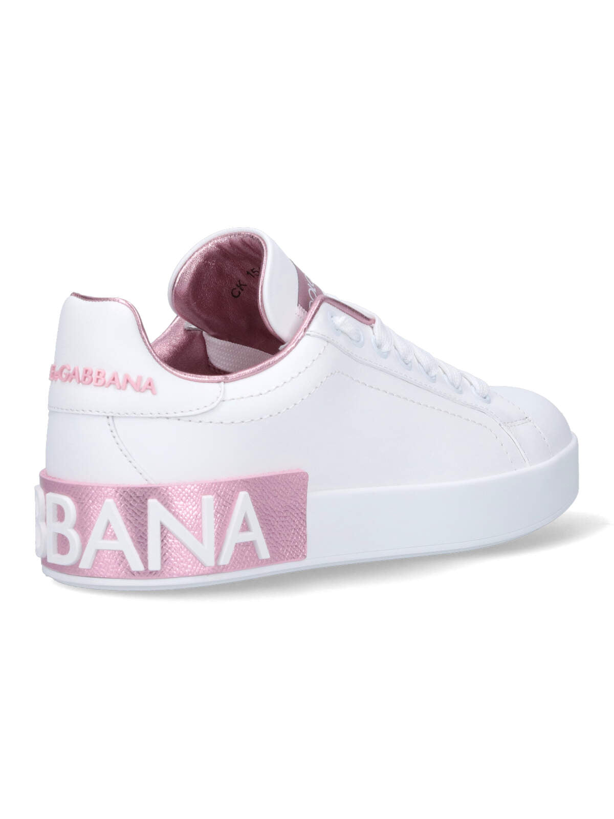 Dolce & Gabbana Sneakers White Calf Leather