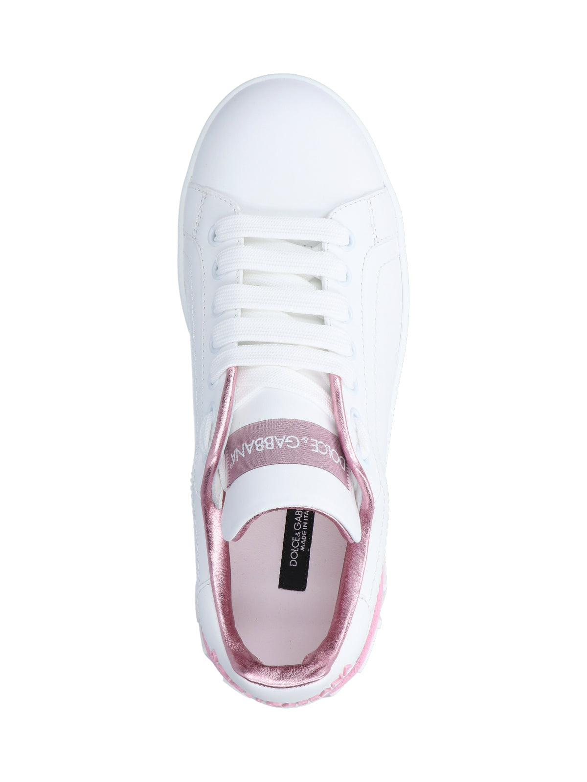 Dolce & Gabbana Sneakers White Calf Leather