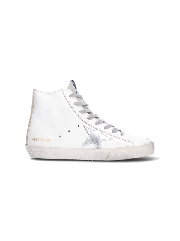 Golden Goose Upper: 97% Cow Leather sneakers in white