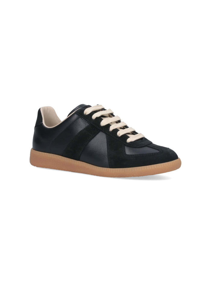 Maison Margiela Sneakers Black Bovine Leather
