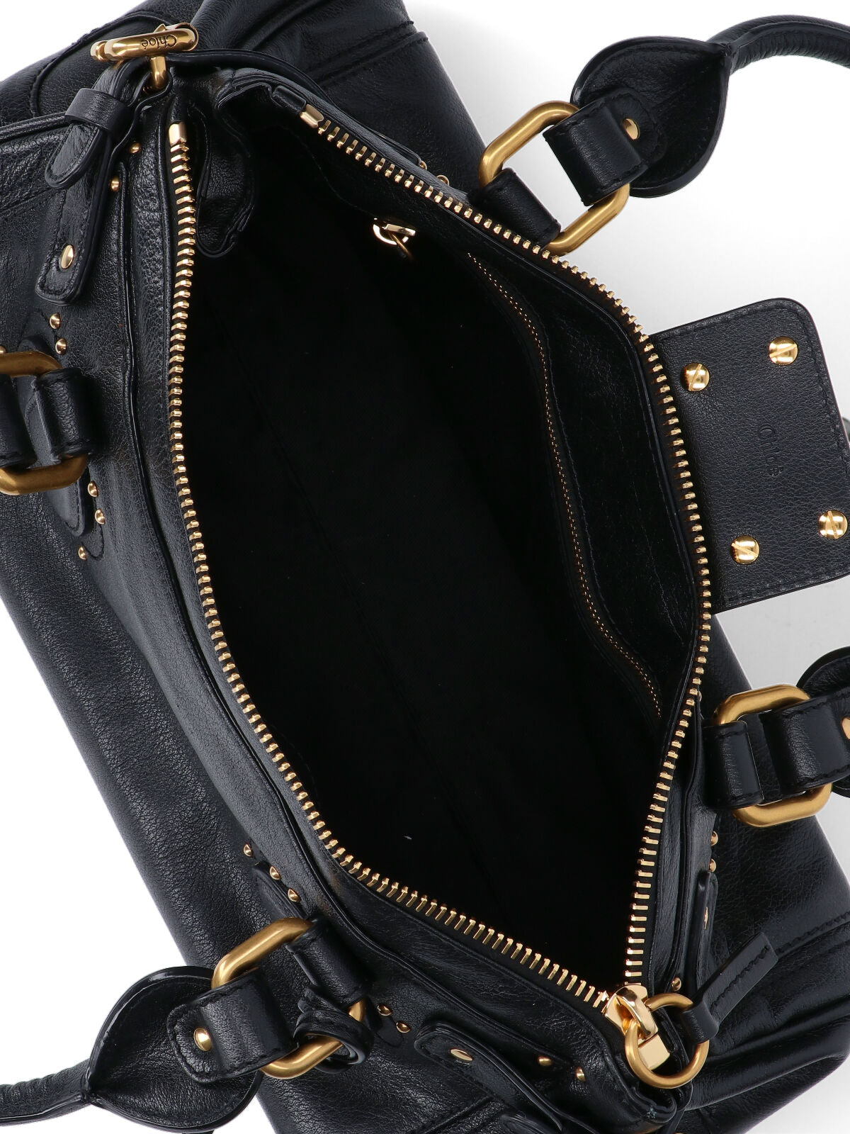 Chloè Bags Black Buffalo Leather
