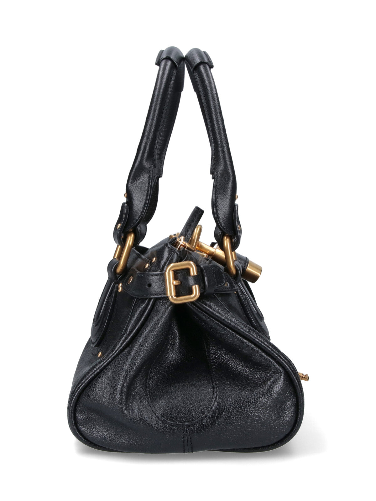 Chloè Bags Black Buffalo Leather