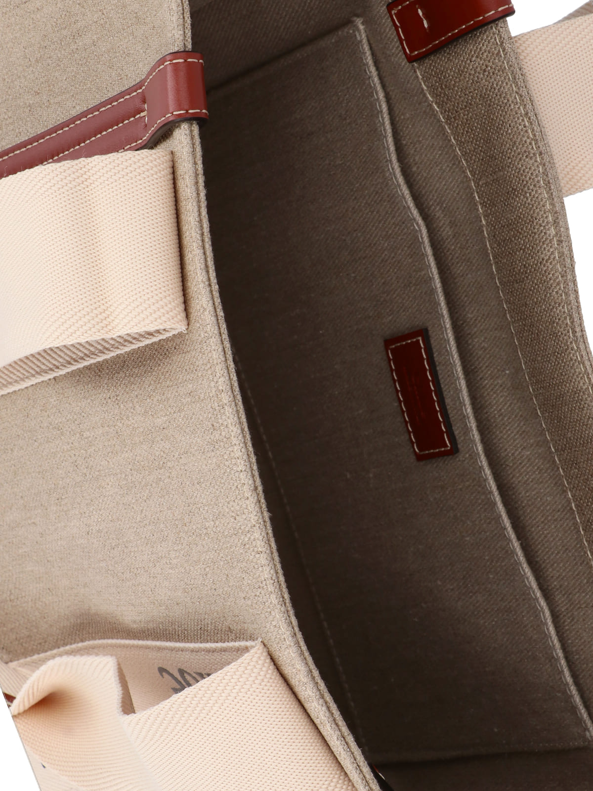 Chloè Bags White Linen