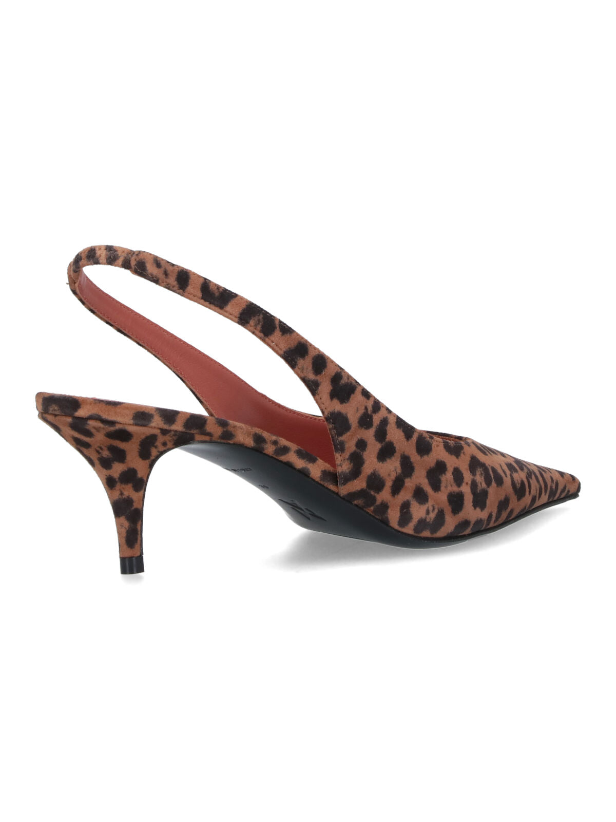 Amina Muaddi With Heel Brown Upper: Calf Leather