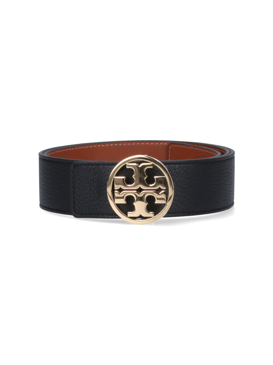 Tory Burch Main Body: 100% Cow Leather belt in black