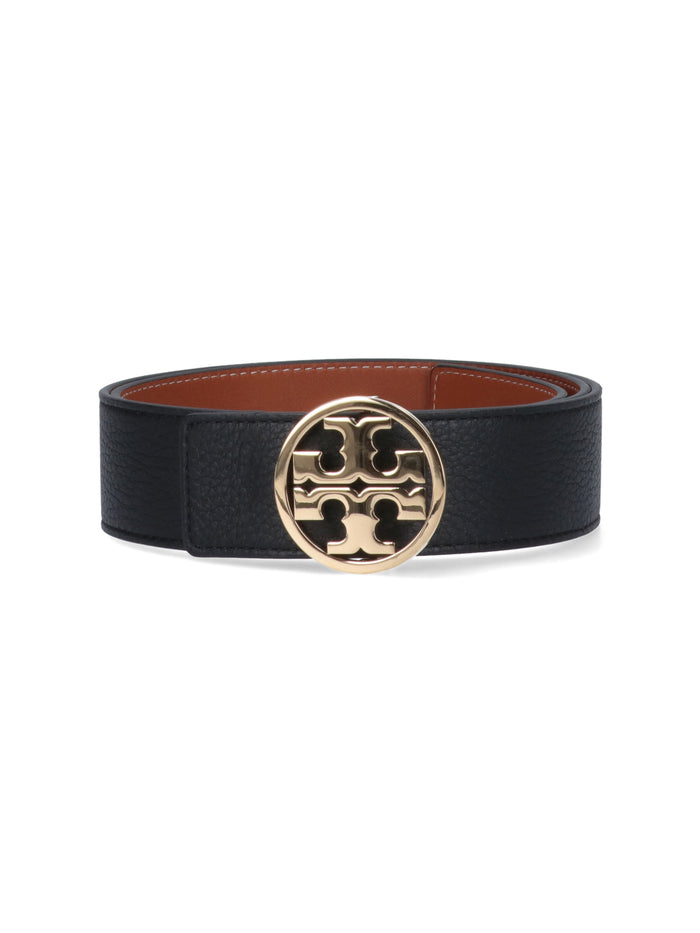 Tory Burch Belts Black Main Body: Cow Leather