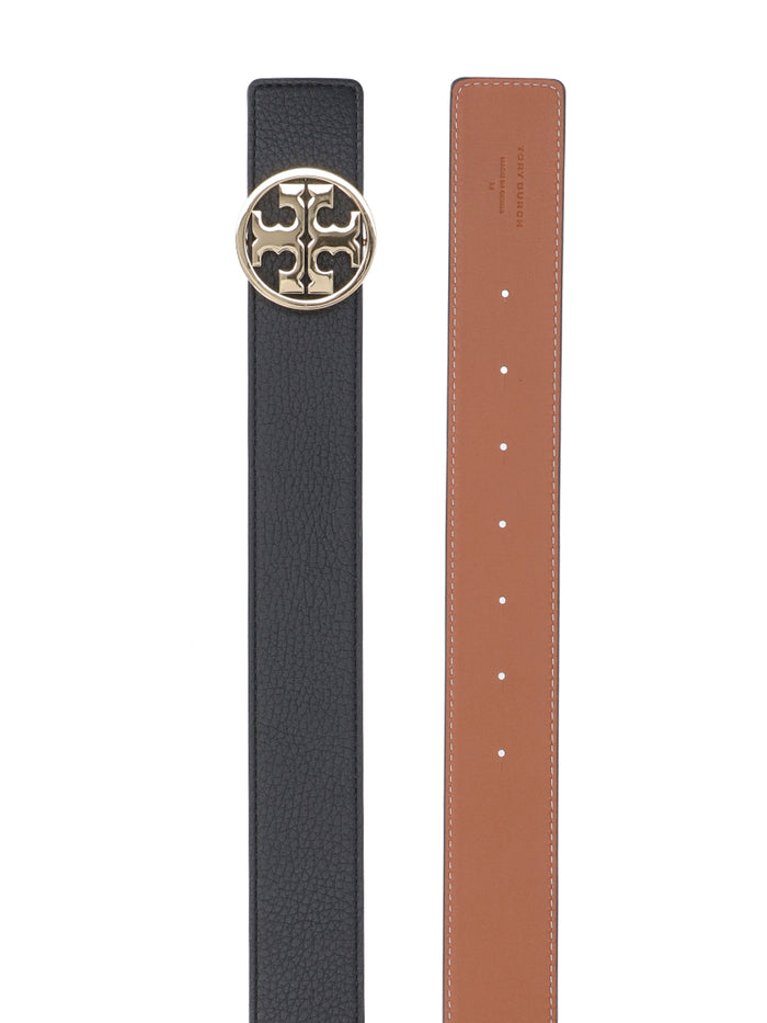 Tory Burch Belts Black Main Body: Cow Leather
