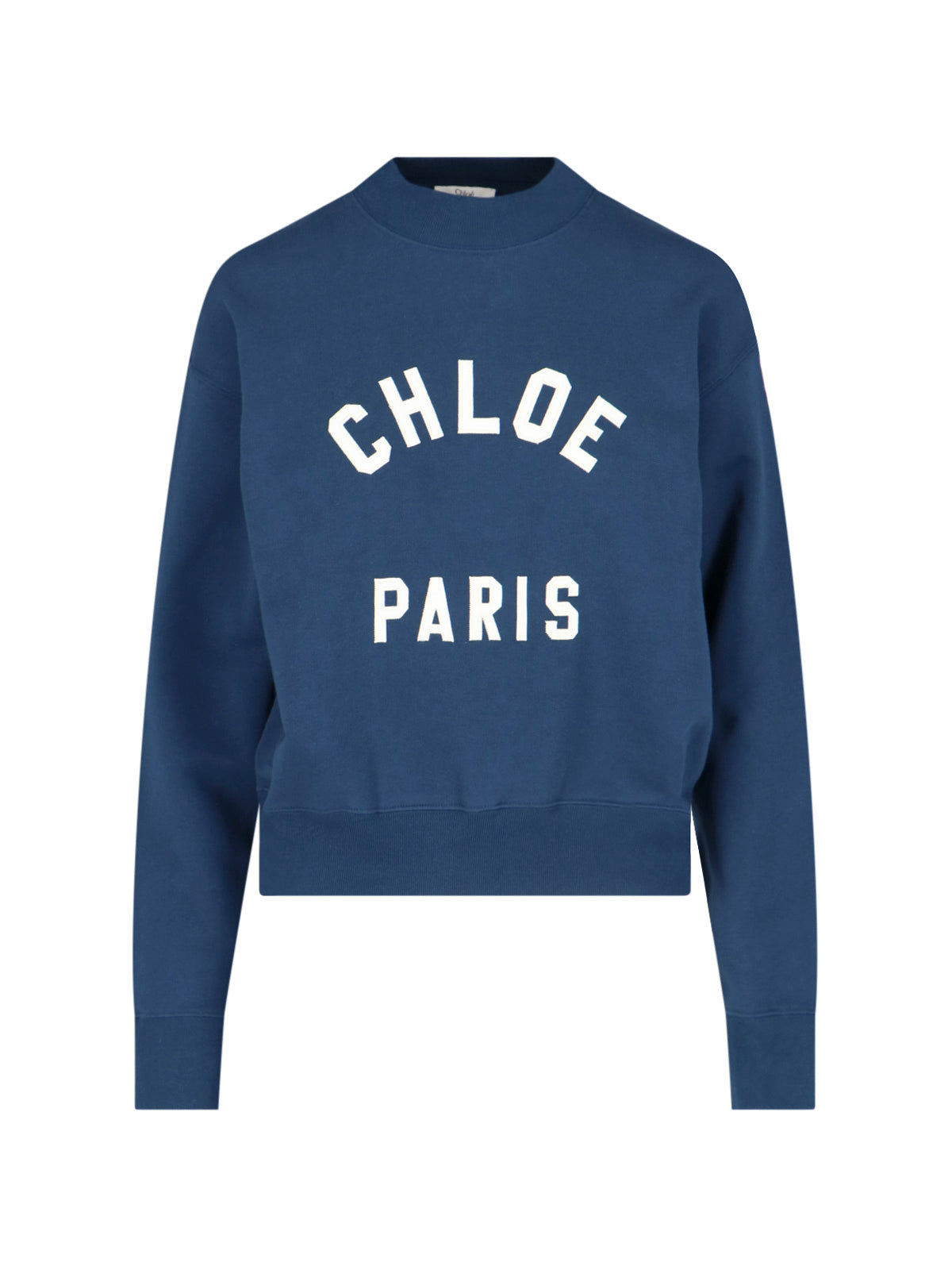Chloè Sweaters Blue Outer Shell: Cotton