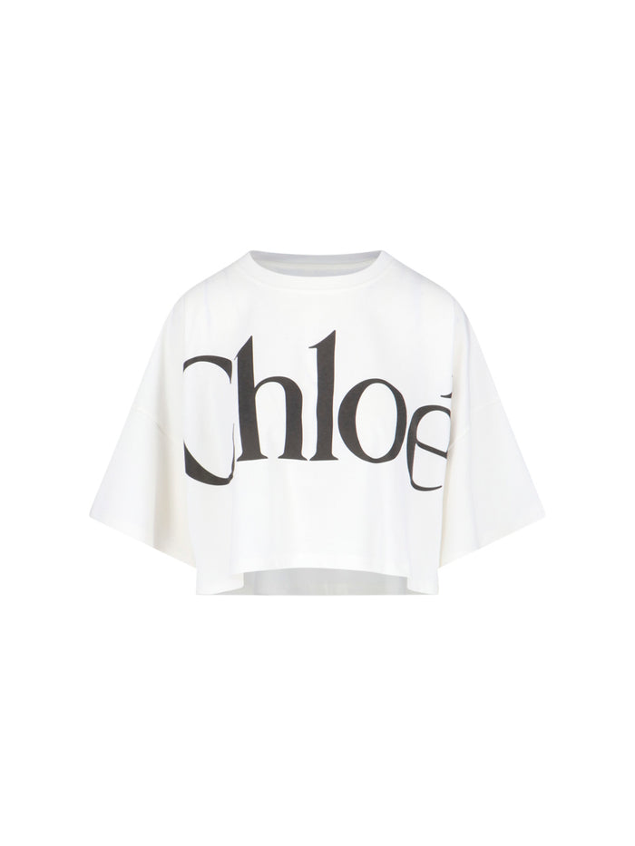 Chloè T-shirts and Polos White Cotton