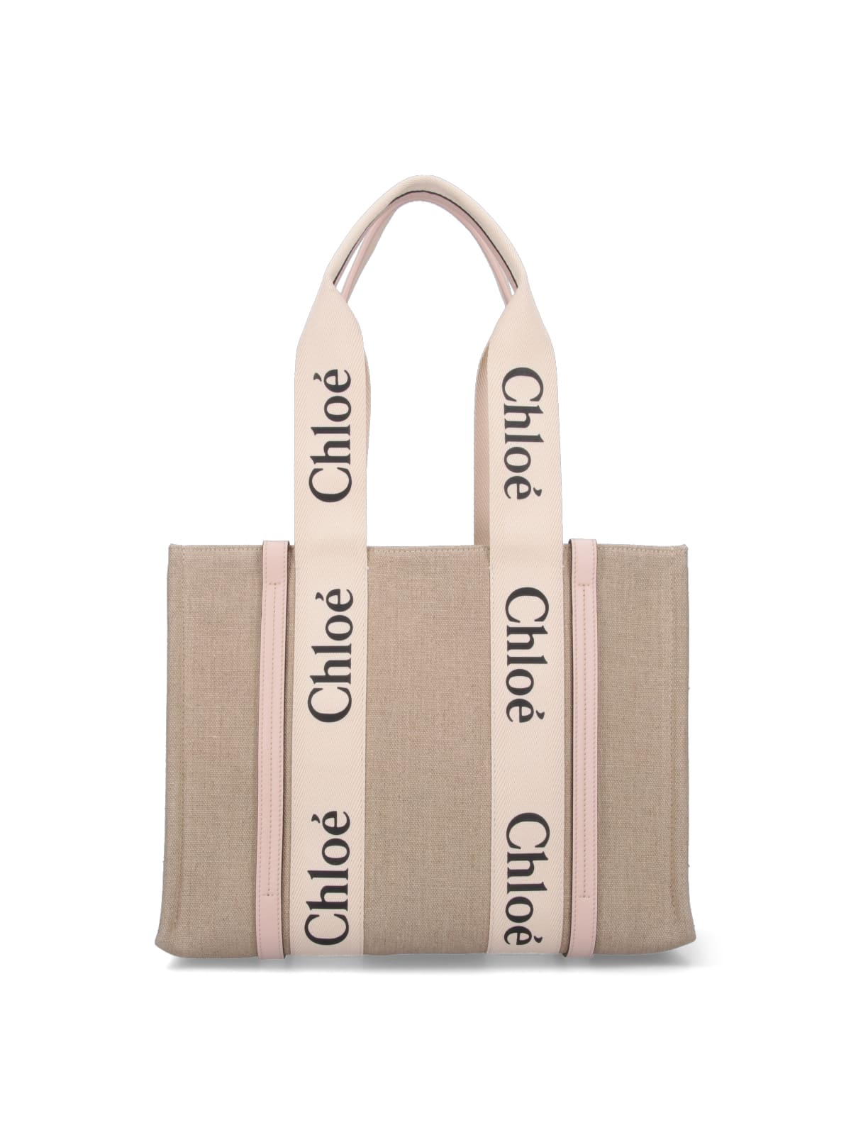 Chloè Bags White Linen