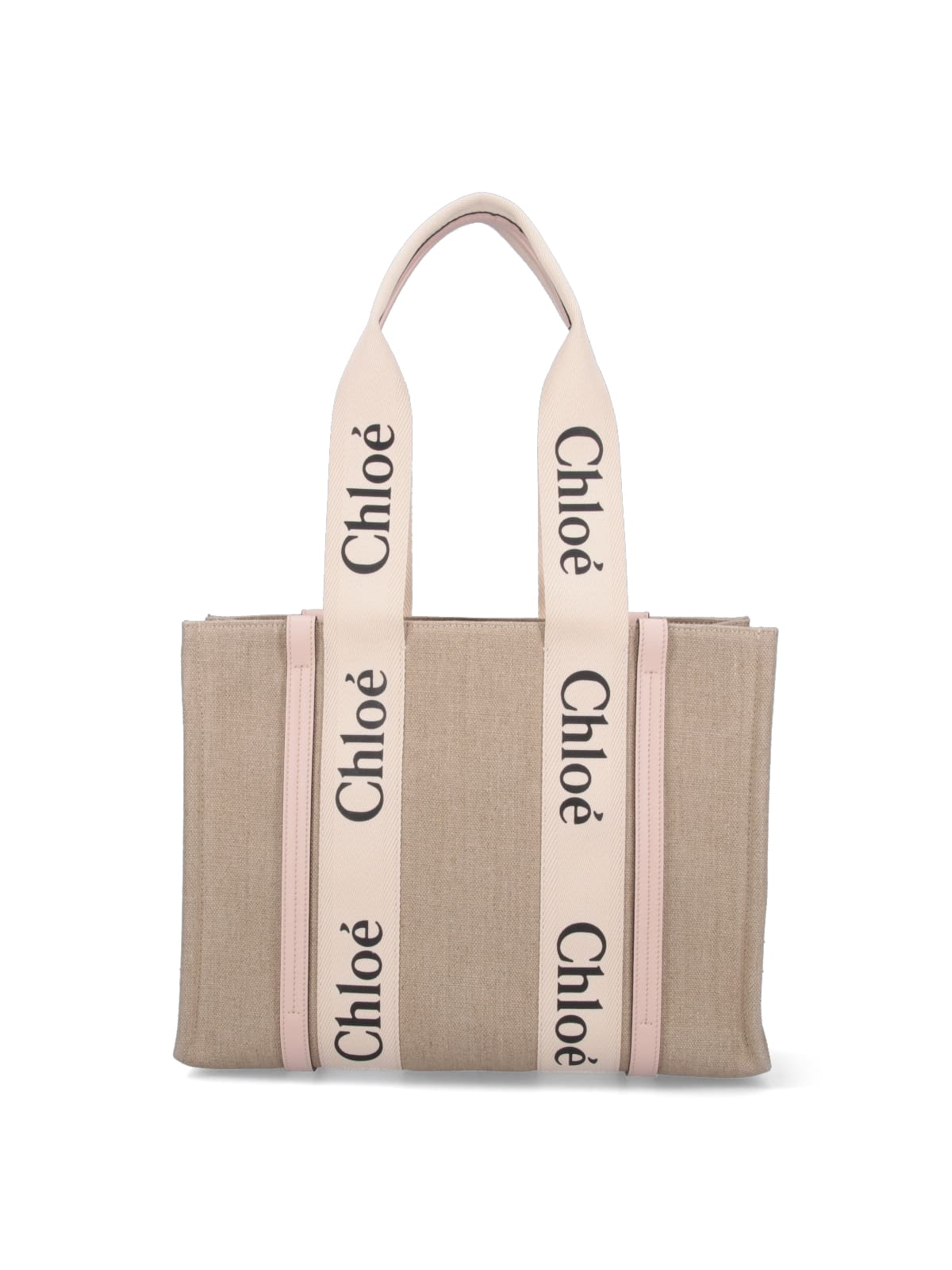 Chloè Bags White Linen