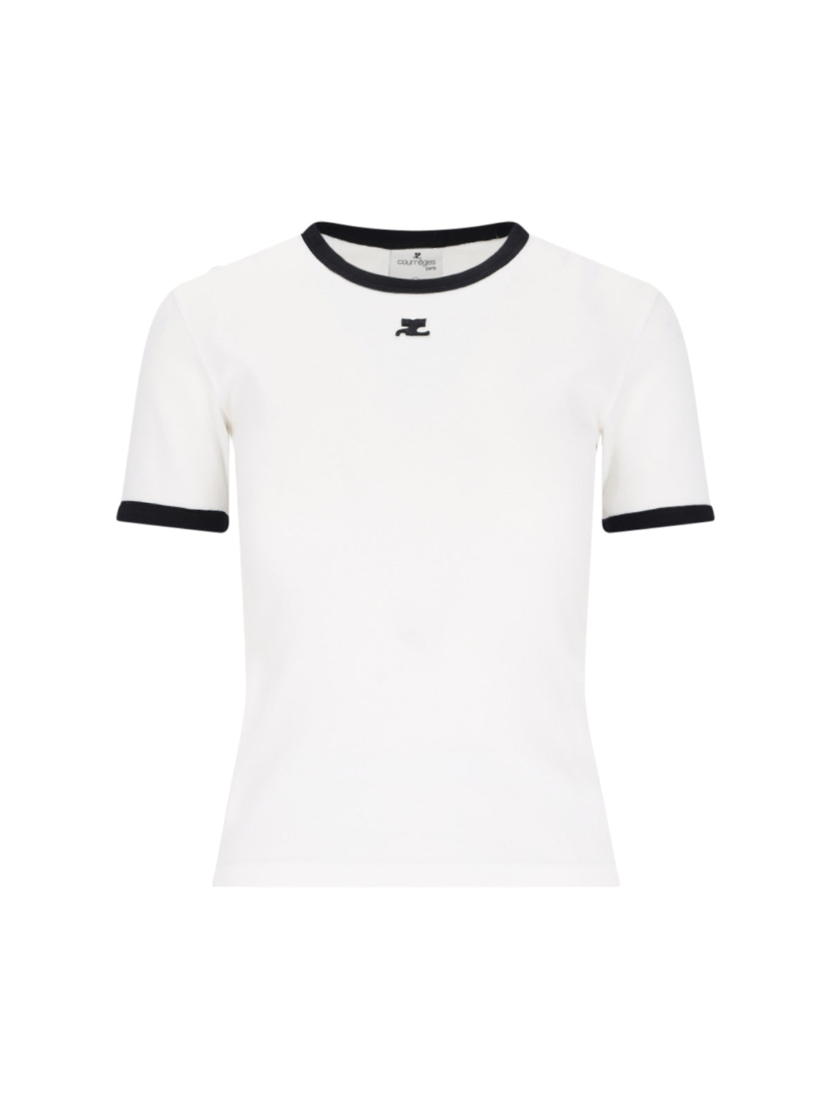 Courrèges T-shirts and Polos White Cotton