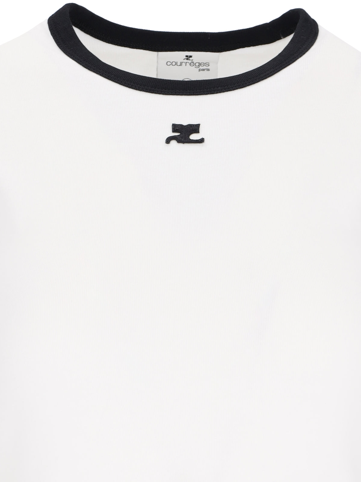 Courrèges T-shirts and Polos White Cotton