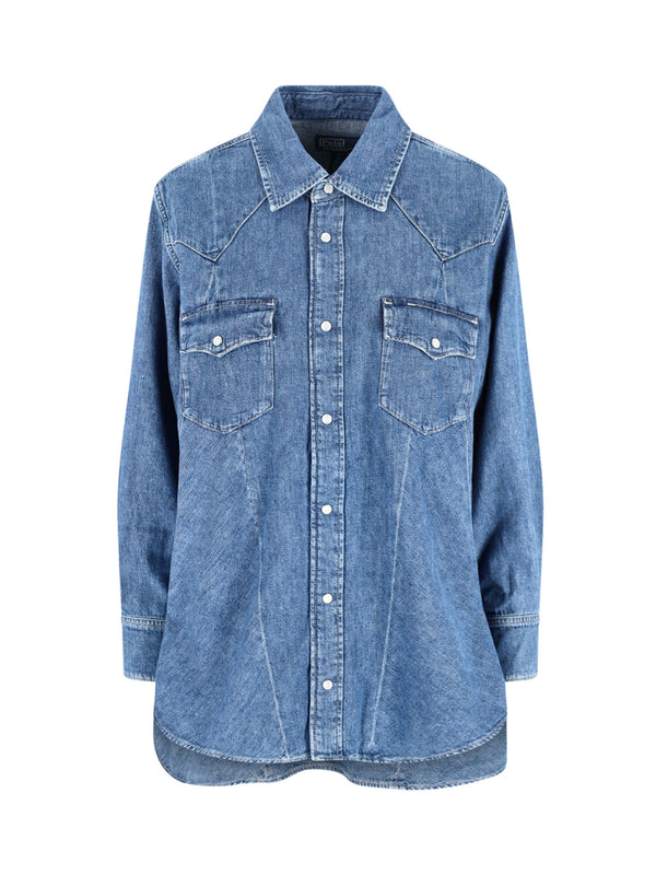 Polo Ralph Lauren 89% Cotton shirt in blue