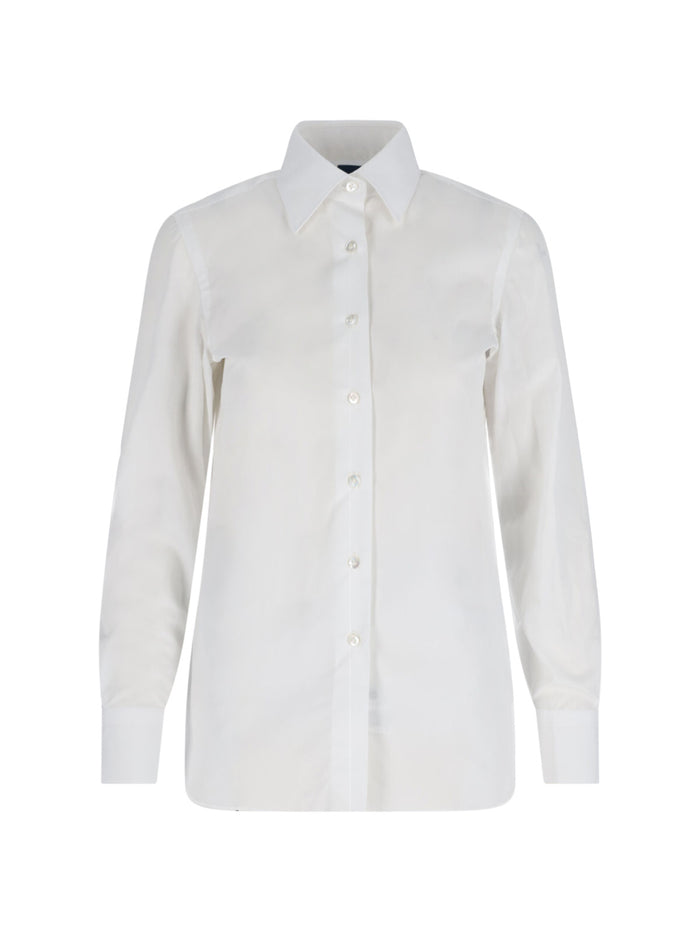 Finamore Shirts White Cotton