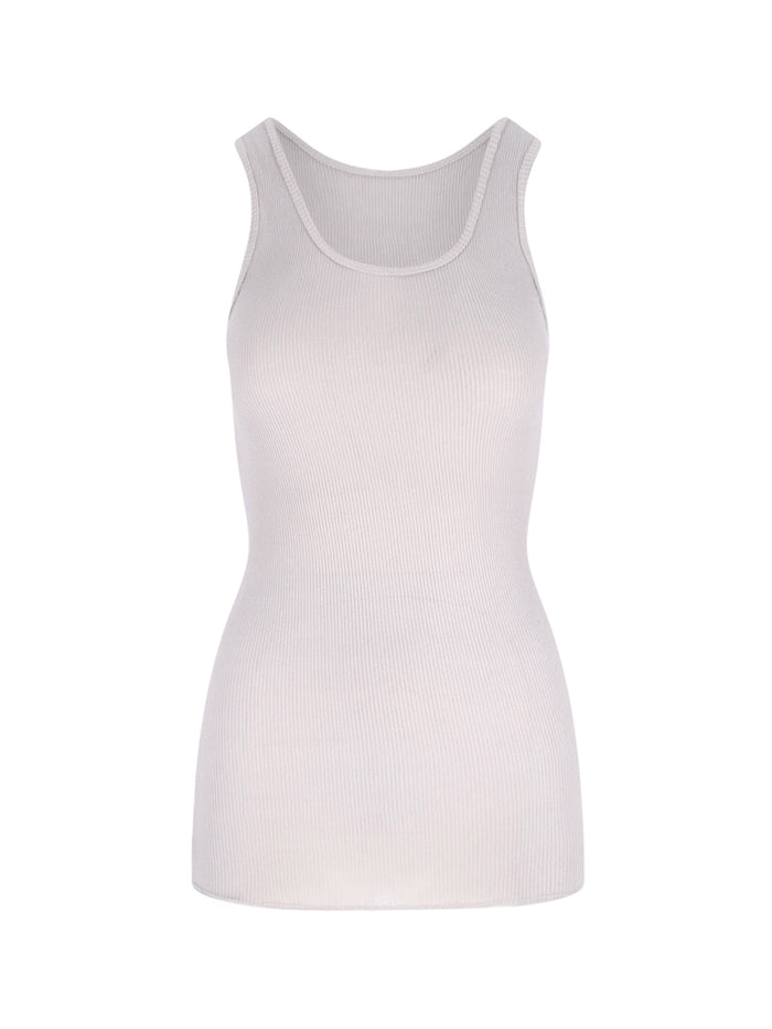 MYTHINKS Top Grey Cotton