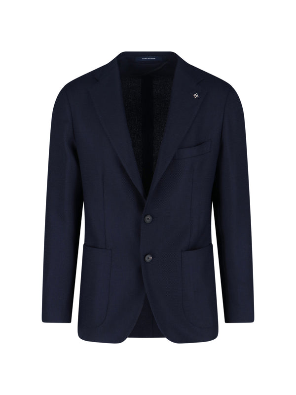 Tagliatore 100% Virgin Wool blazer in navy