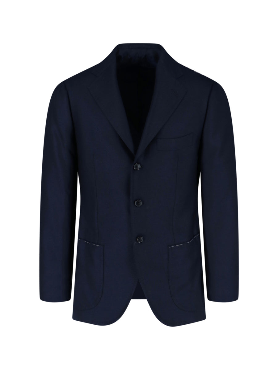 Cesare Attolini 100% cashmere blazer in navy
