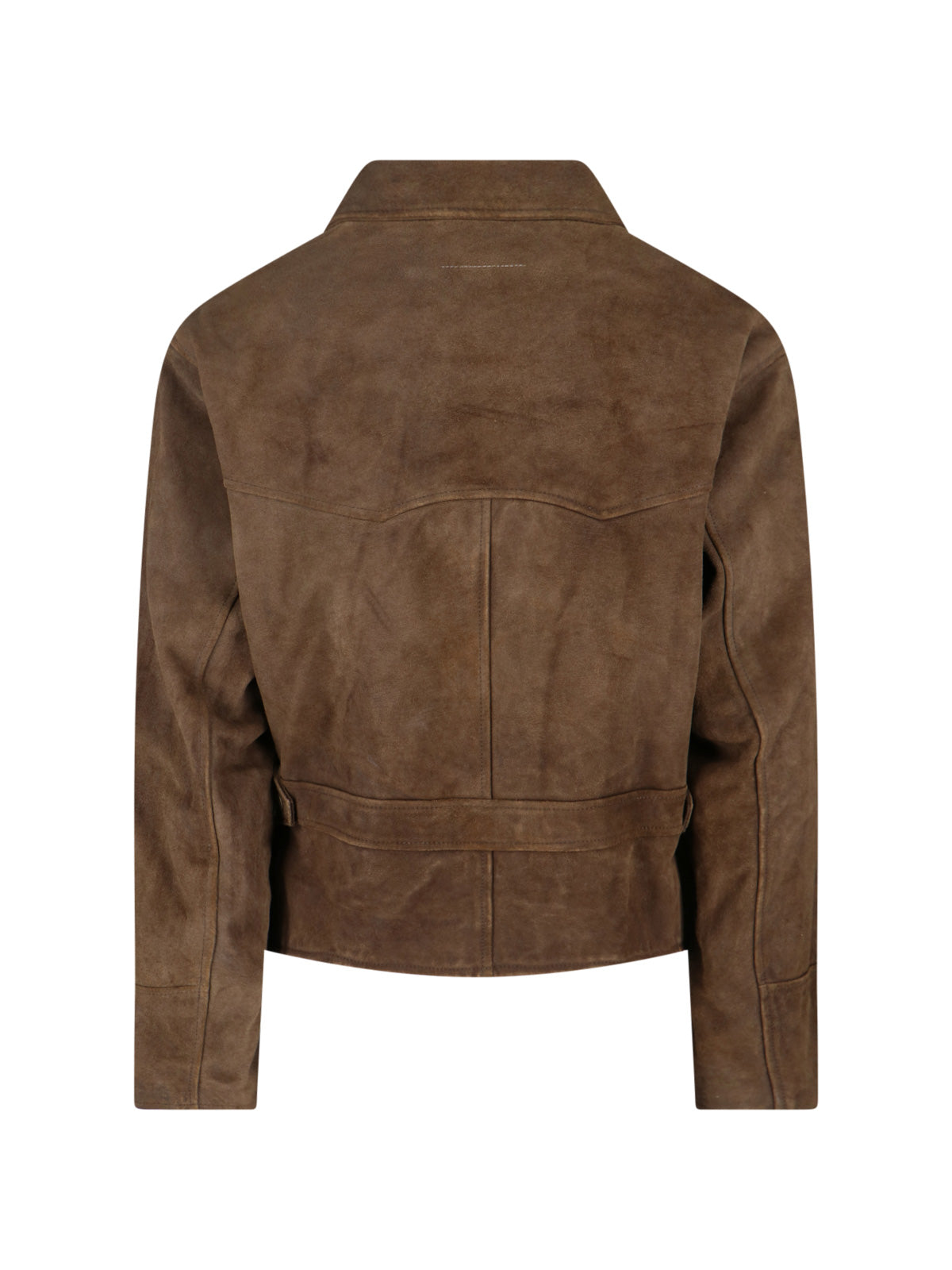 MM6 Maison Margiela Jackets Brown Cow Leather