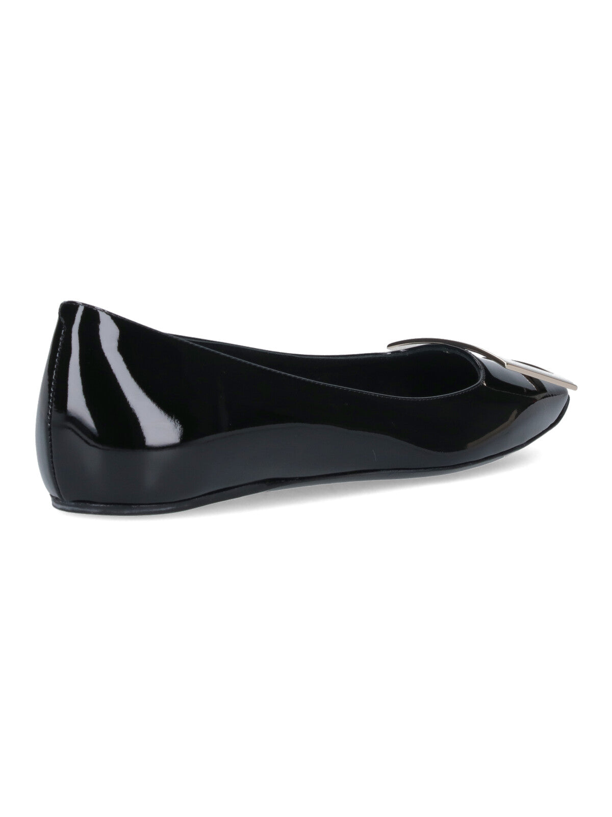 Roger Vivier Flat shoes Black Outer: Calf Leather