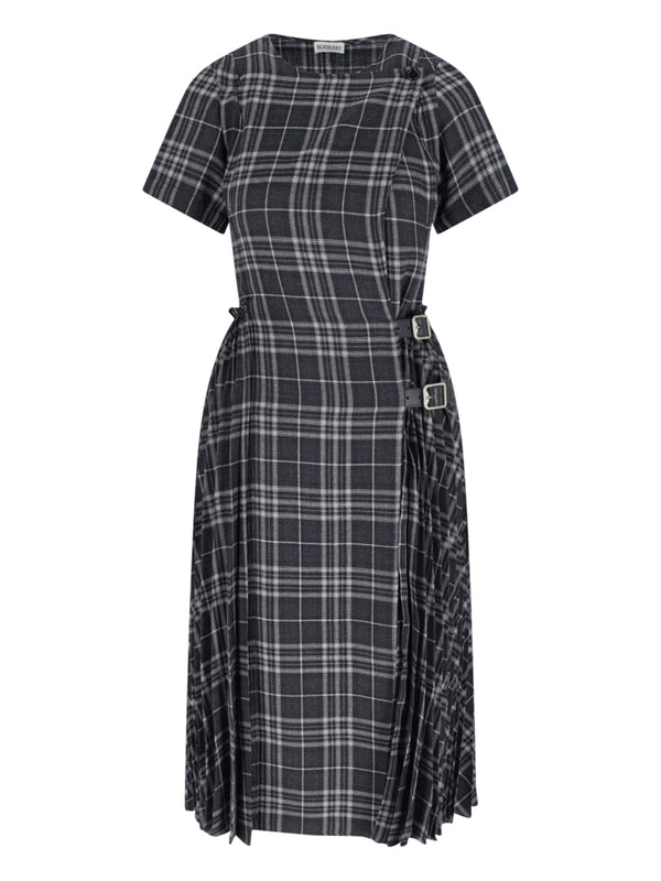 Burberry 55% Polyester dress in gray