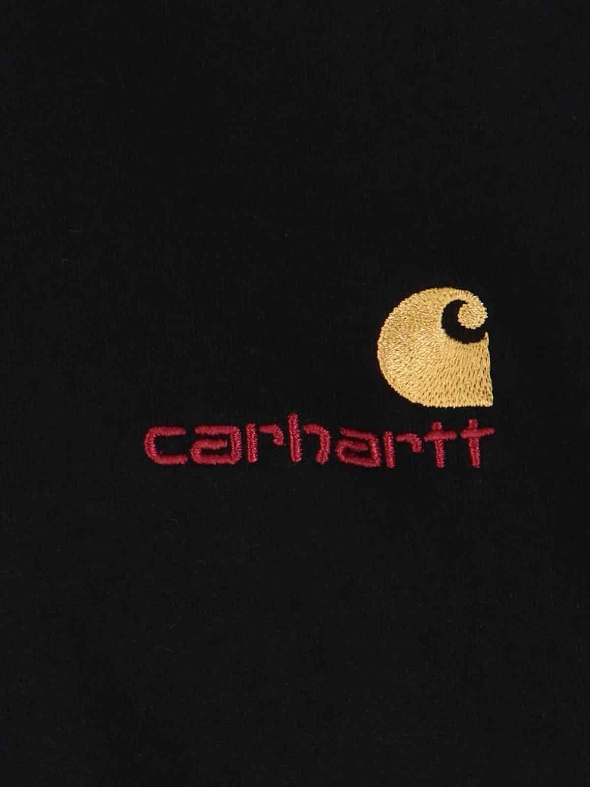 Carhartt WIP T-shirts and Polos Black Organic Cotton