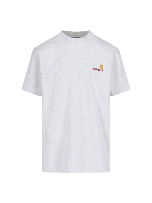 Carhartt Wip 100% Organic Cotton t-shirt in gray