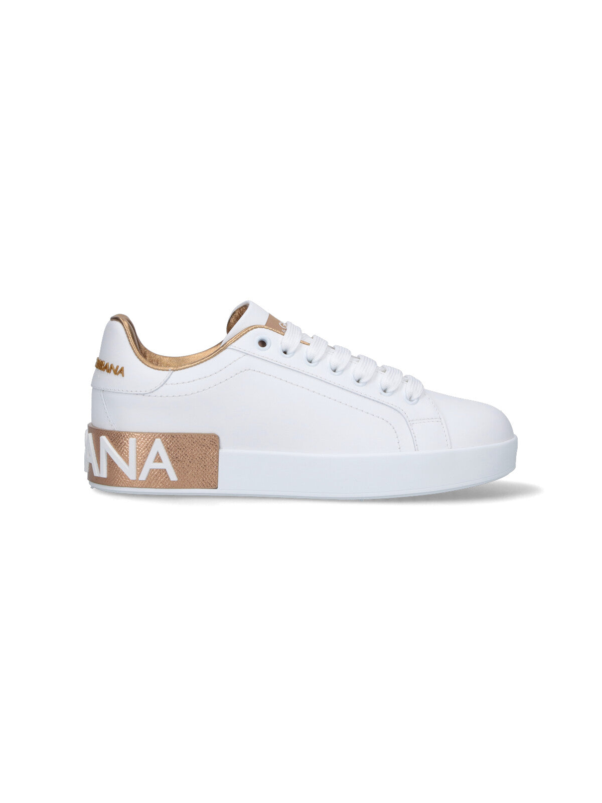 Dolce & Gabbana Sneakers Golden Calf Leather