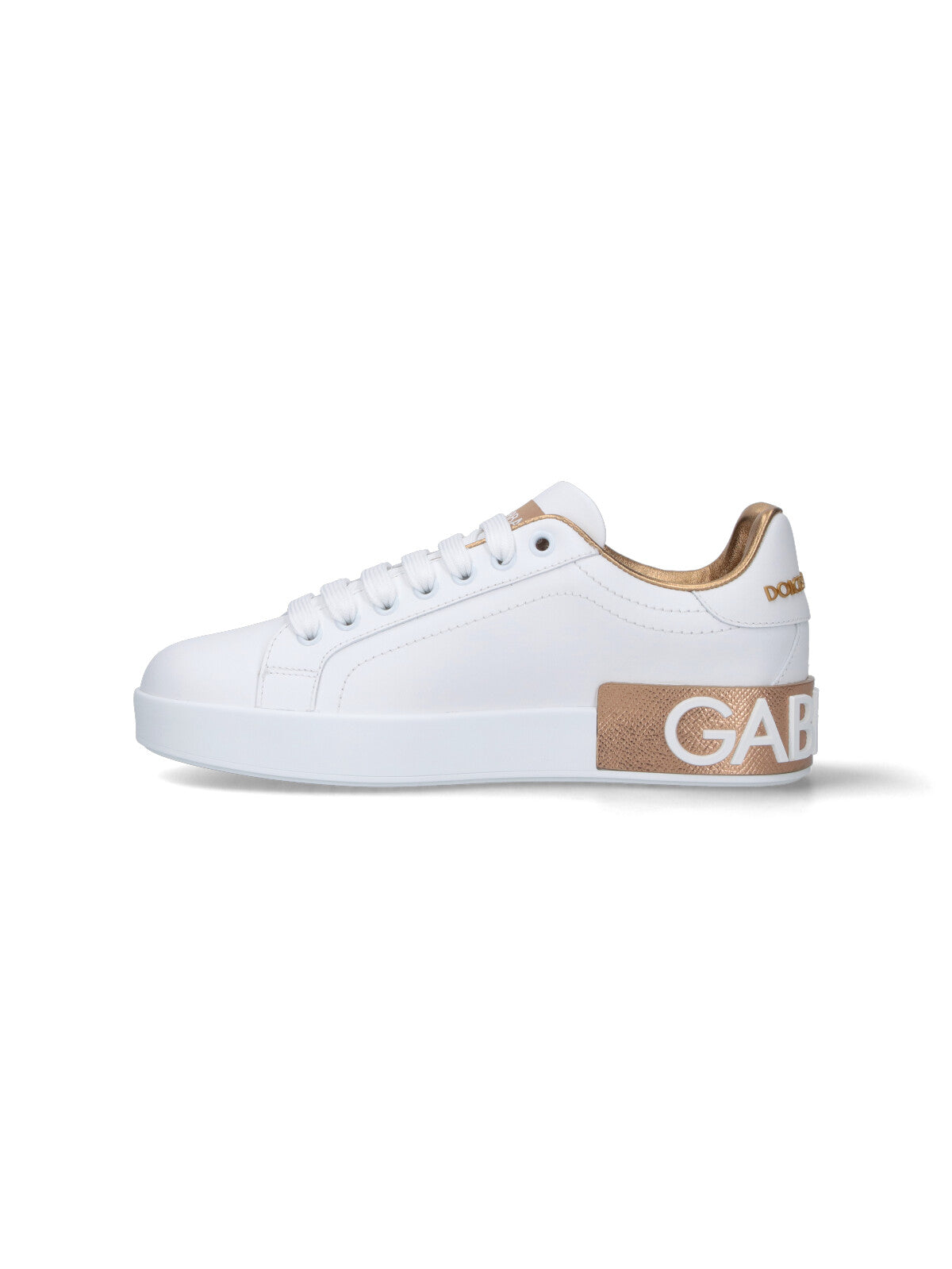 Dolce & Gabbana Sneakers Golden Calf Leather