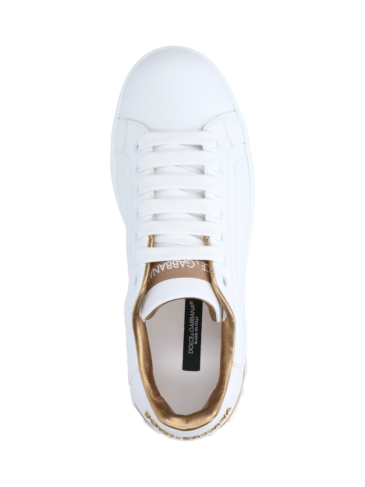 Dolce & Gabbana Sneakers Golden Calf Leather