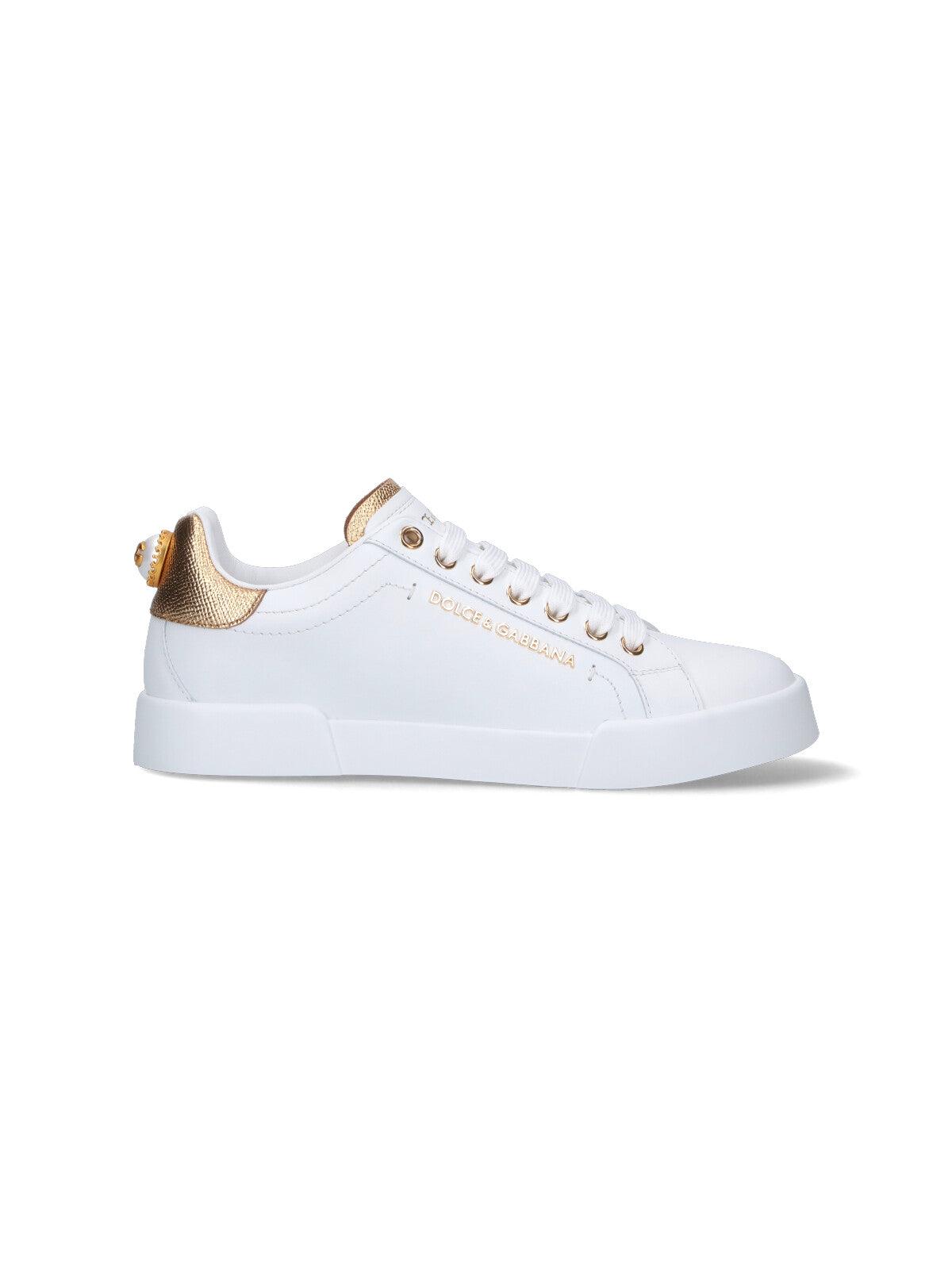 Dolce & Gabbana Sneakers White Calf Leather