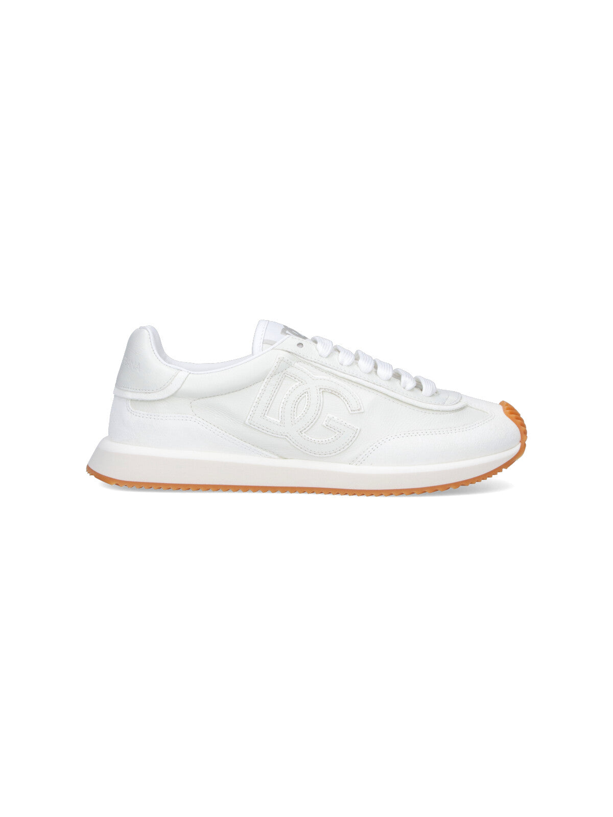 Dolce & Gabbana Sneakers White Calf Leather
