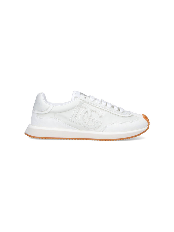 Dolce & Gabbana Sneakers White Calf Leather