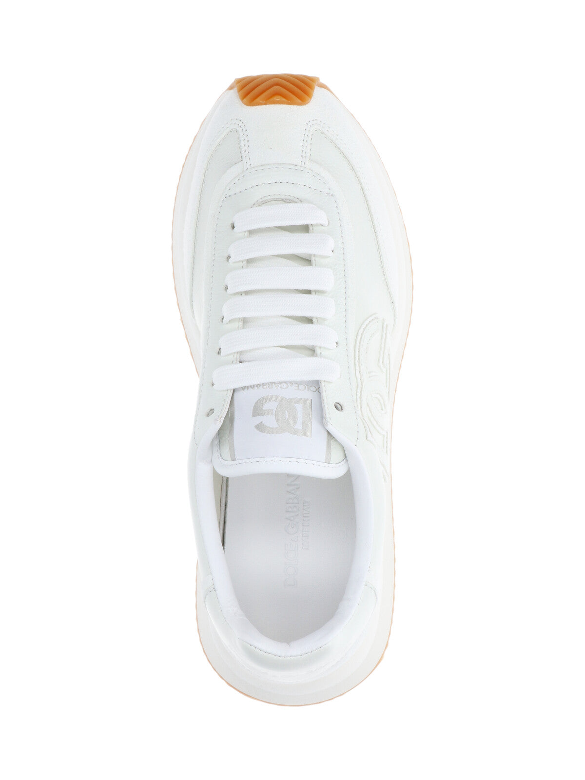 Dolce & Gabbana Sneakers White Calf Leather